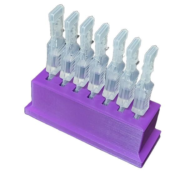 Eye Drop Vials Holder Storage - Single-Use Disposable Eye Drop Vials - Upgraded Version w/More Slot Space - Znet3D