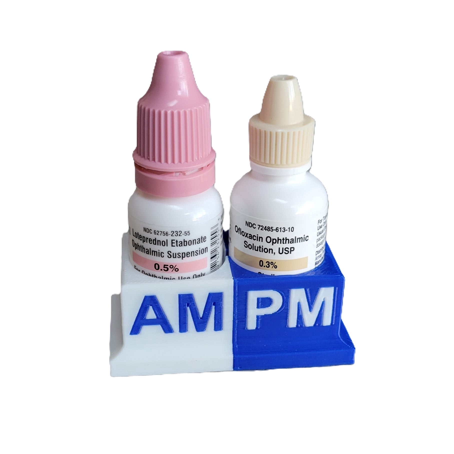 Eye Drops Organizer and Tracker, AM/PM 2 Slot Holder - Walmart.com