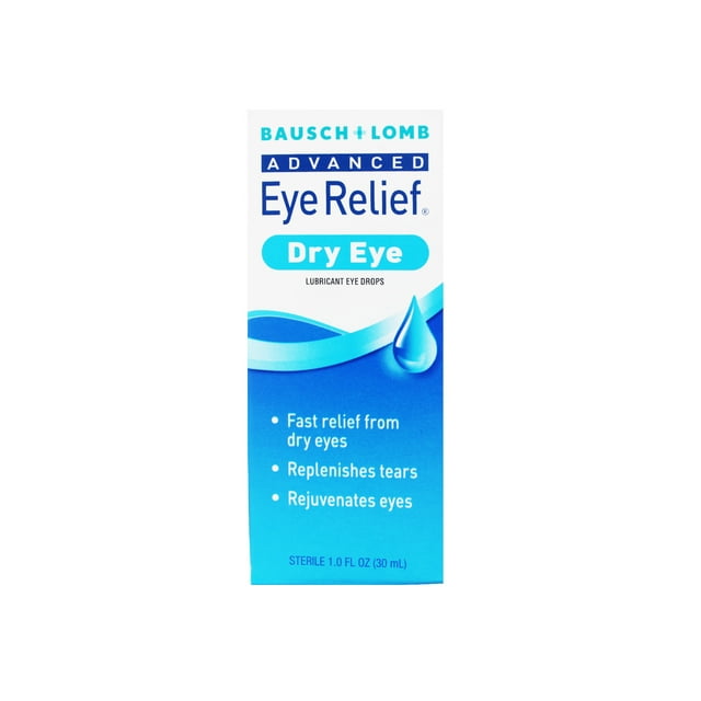 Bausch & Lomb Advanced Eye Relief Dry Eye Lubricant Eye Drops 1 fl oz