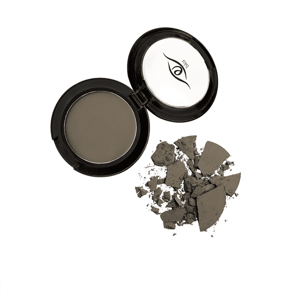 Eye Embrace Isla: Medium Brown-Gray Eyebrow Powder, Hair Powder, Root Cover-Up Waterproof, Cruelty-Free