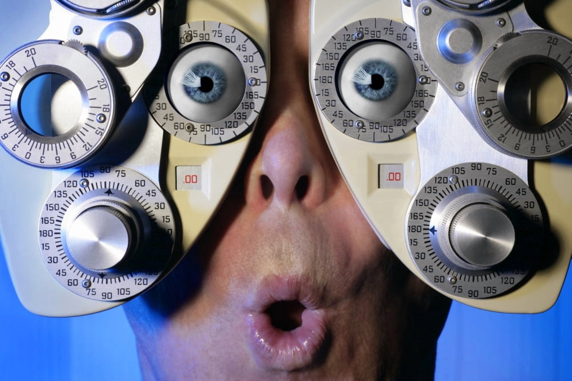 Eye Exam Canvas Art - Don Hammond Design Pics (17 x 11)