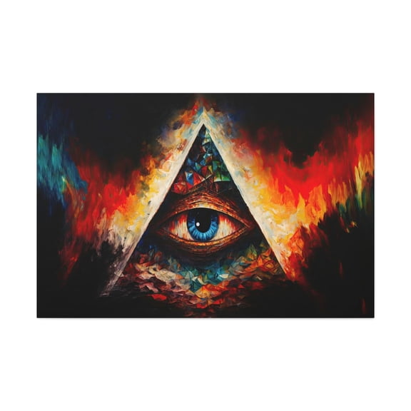 Eye Fantasy Design Classic Accent Wall Art Unframed Paper Print