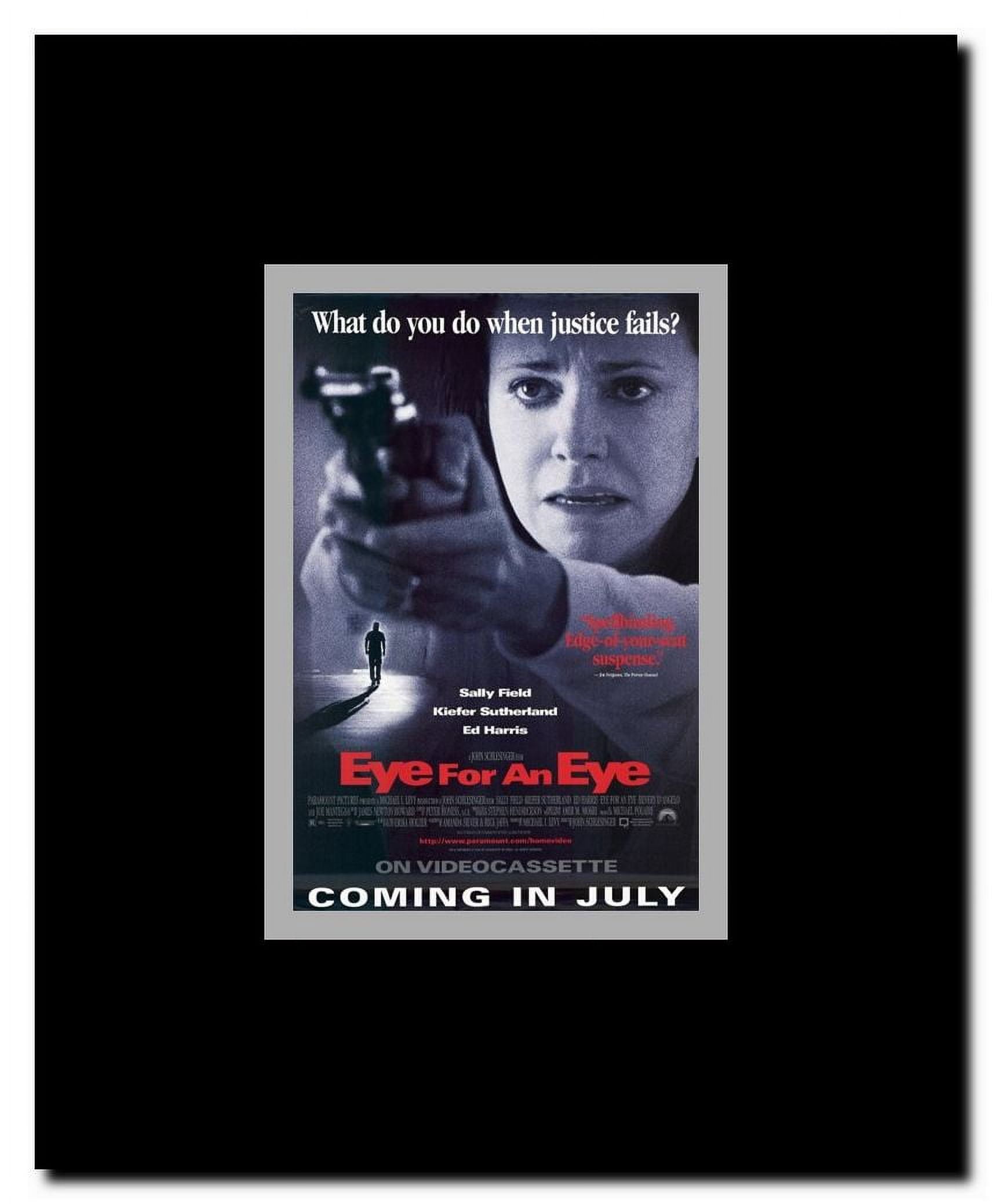 Eye For An Eye Framed Movie Poster