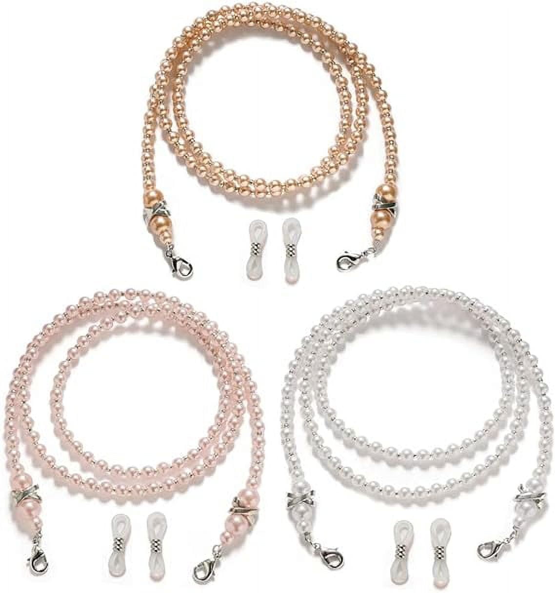 Eye Glass Chains Holders Women Pearl Eyeglass Chain Eyeglasses Strap