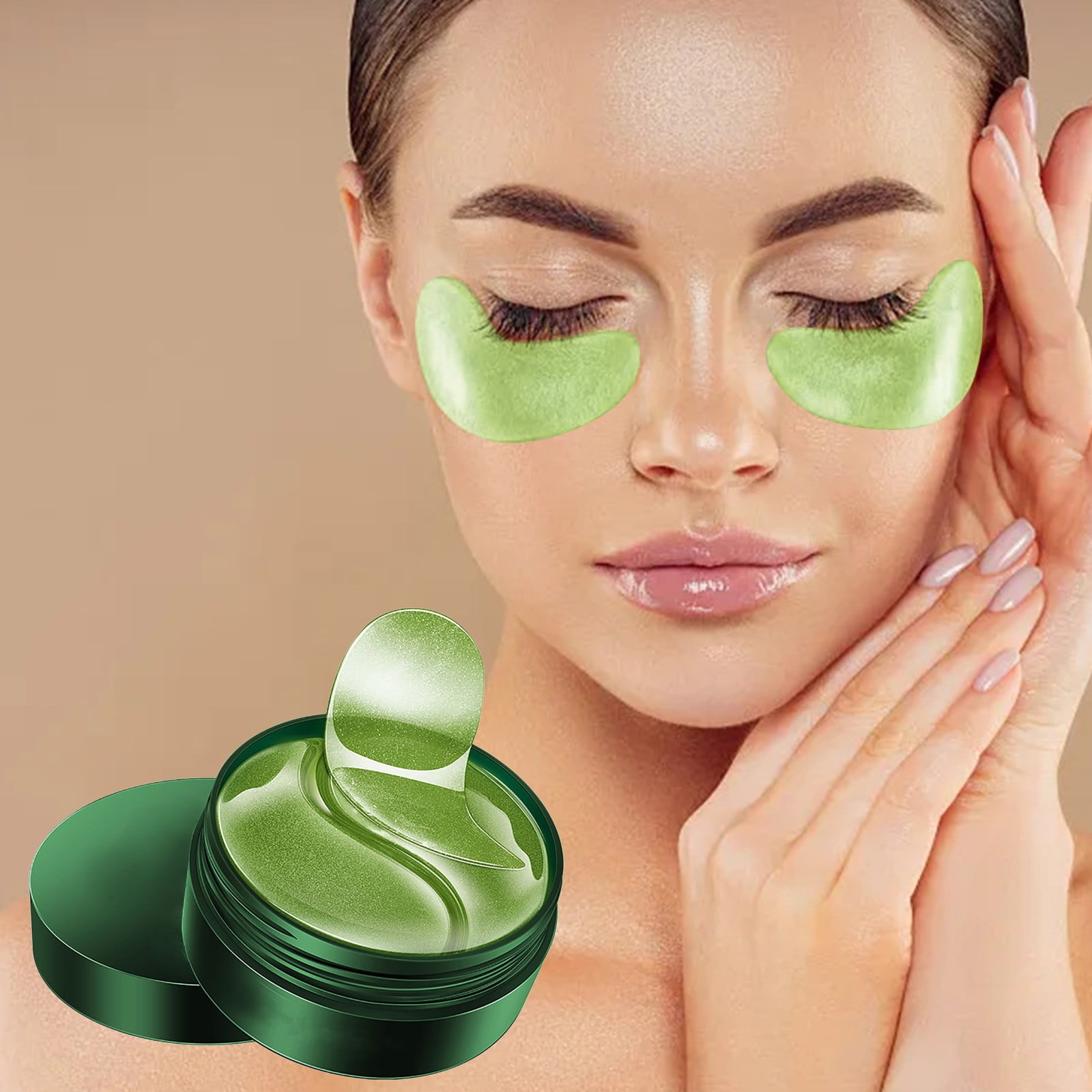 Eye Goggles for Tanning Bed Skin Care Eye Ice Pack under Eye Roller for Dark Circles Quartz