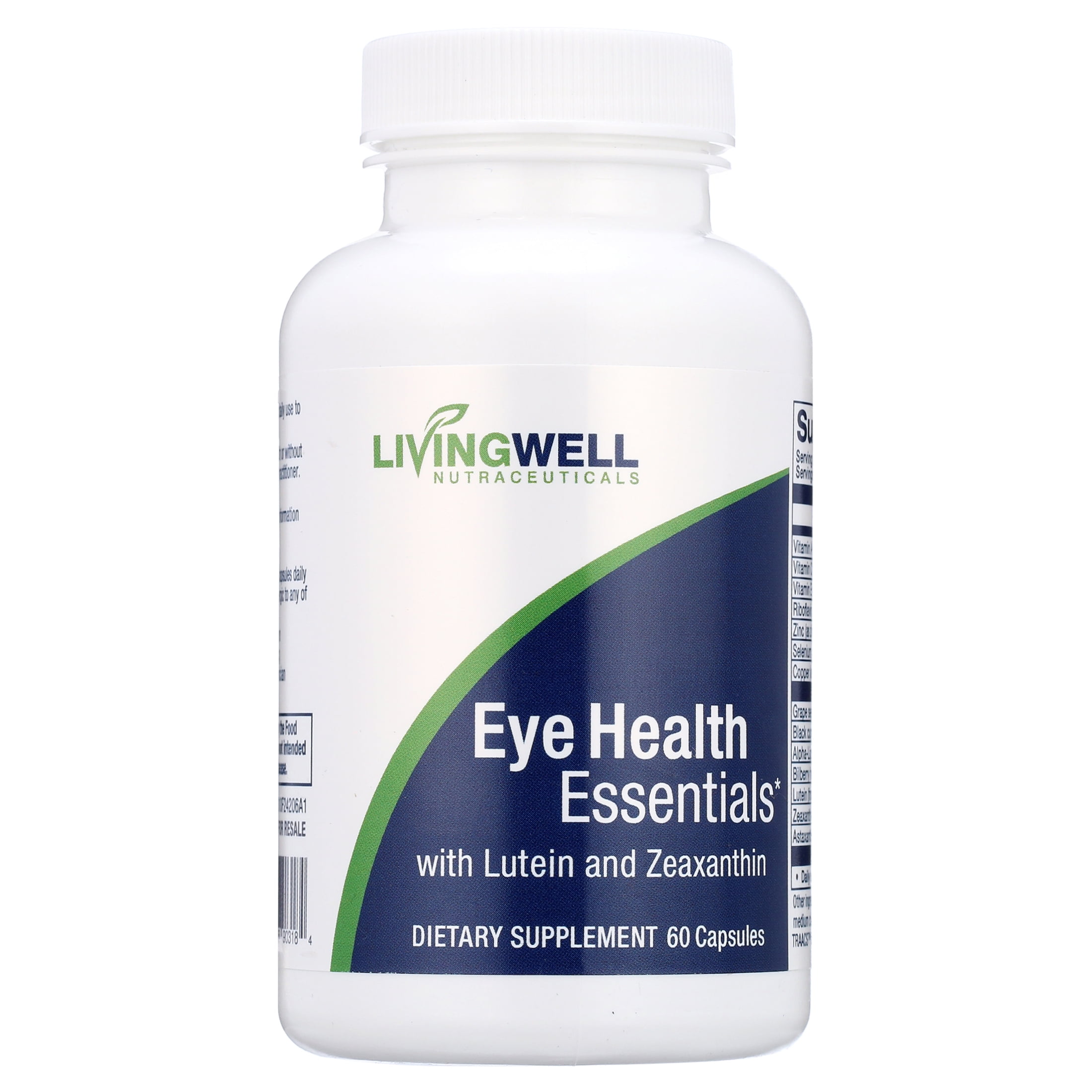 Eye Health Essentials 60 Count, Vision Support with Lutein