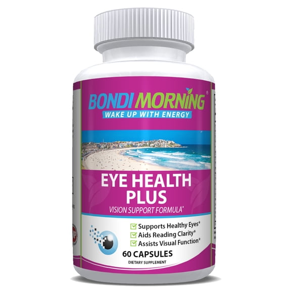 Eye Health Plus - Naturally Formulated Vision Care Supplement for Healthy Eye Functions, 60 Capsules