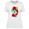 thumbnail image 1 of Eye In Diamond Shaped Object T-Shirt Women -Image by Shutterstock, Female Large, 1 of 2