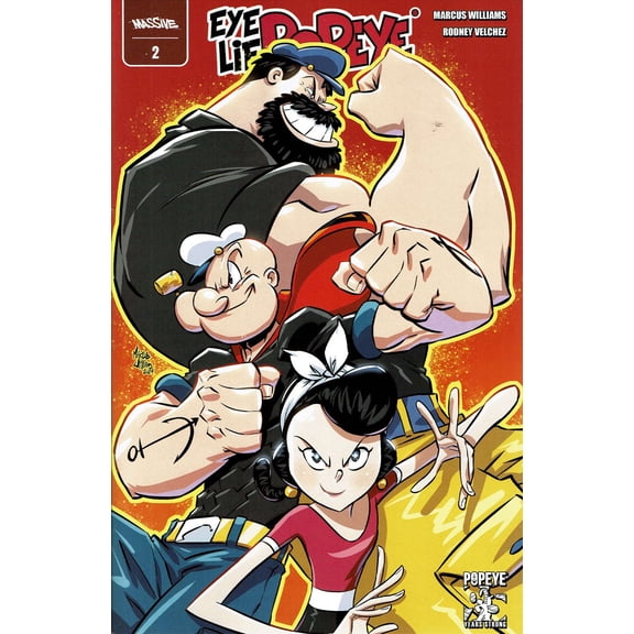 Eye Lie Popeye #2A VF ; Massive Comic Book