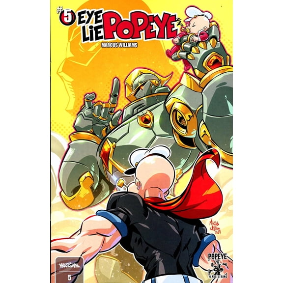 Eye Lie Popeye #5A VF ; Massive Comic Book