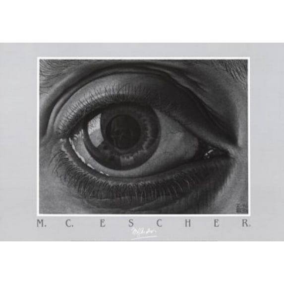 Eye - M.C. Escher Laminated Poster (28 x 20)
