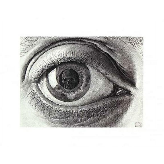 Eye - M.C. Escher Poster (14 x 11)