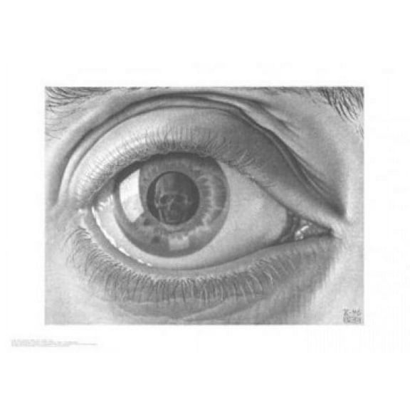Eye - M.C. Escher Poster (22 x 16)