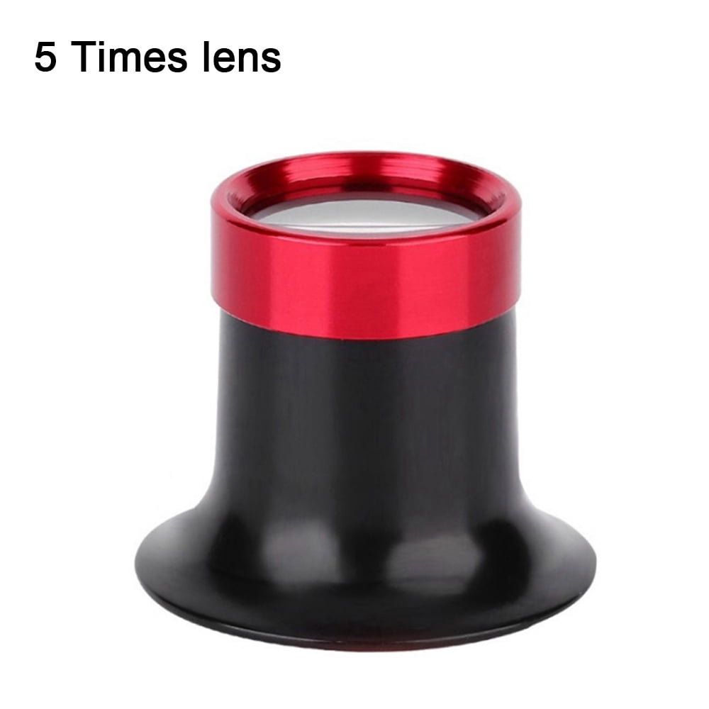 Jewelers Loupe Portable Monocular Magnifier Magnifying Glasses Eye
