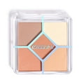 thumbnail image 1 of Eye Makeup Palette, Eyeshadow Makeup Palette, 5-color Eye Shadow Tray Three-dimensional Shape Easy To Color Cos Makeup Stage Makeup Gorgeous Eye Shadow, 1 of 2