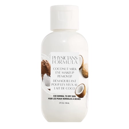 Eye Makeup Remover By Physicians Formula Coconut Milk Waterproof Eye Makeup Remover, Dermatologist Tested, Oil-Free, for Sensitive Skin