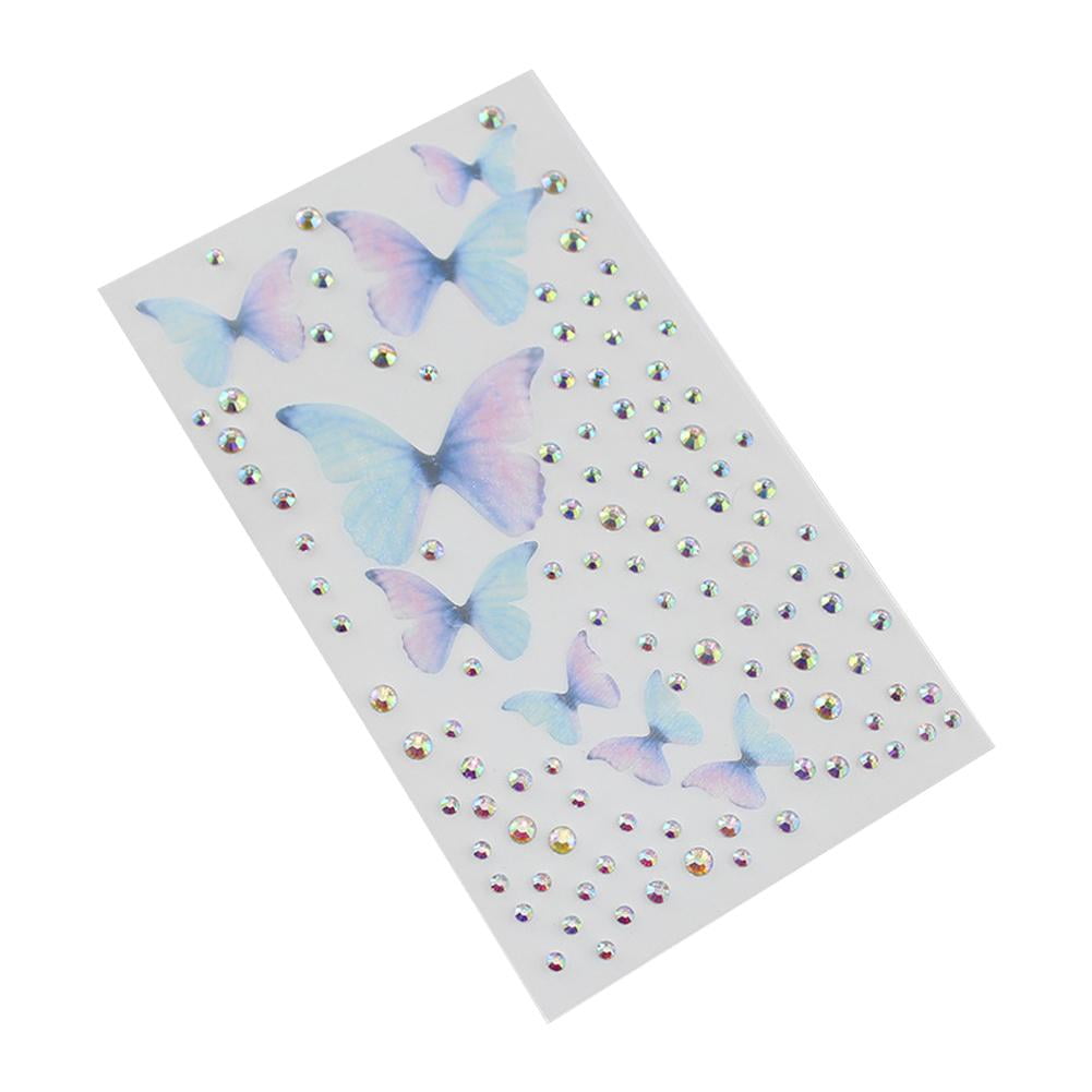 Eye Makeup Rhinestone Sticker Eyebrow Eye Forehead Face Decoration ...