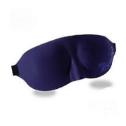 Eye Mask Eyepatch Blindfold Shade Sleep Aid Cover Light Guide Relax - Blue