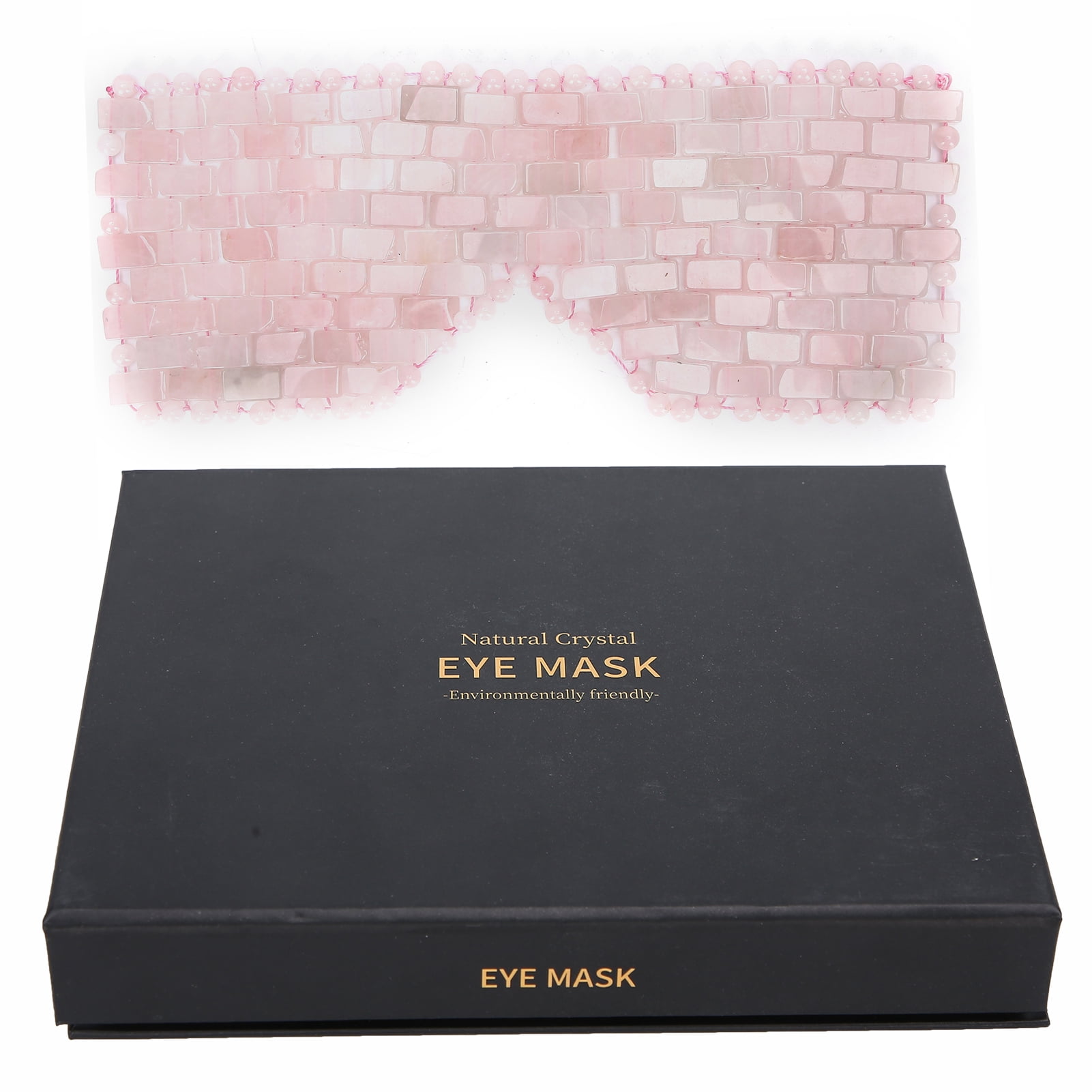 Eye Mask Face Massager Natural Jadestone Soothes Fatigue Reduce Sleeping Relax Care ToolAventurine