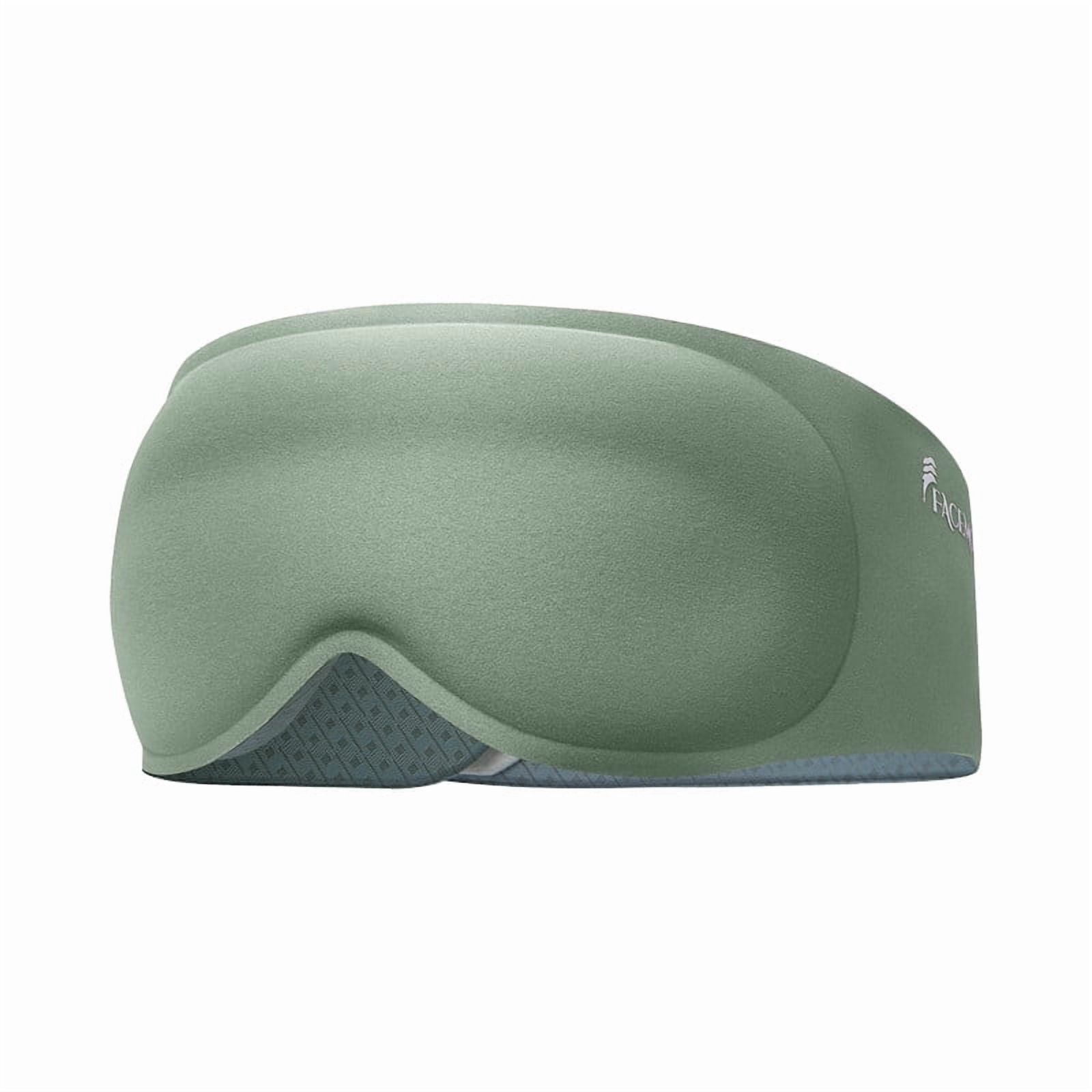 Eye Mask for Sleeping, Weighted Sleep Eye Mask with Blackout Light Blocking, 3D Contoured Lash-Friendly Fit, Soft Breathable Material for Meditation, Nap, Airplane Travel, for Women and Men