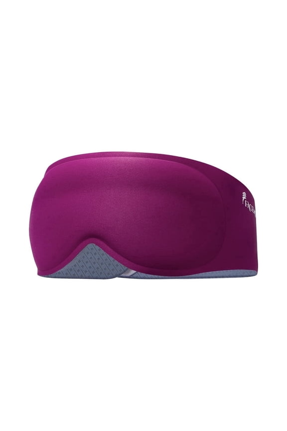 Eye Mask for Sleeping, Weighted Sleep Mask for Side Sleepers, 100% Blackout Coverage, 3D Contoured Design, Soft Memory Foam, Stable Full Coverage Strap, for Women and Men