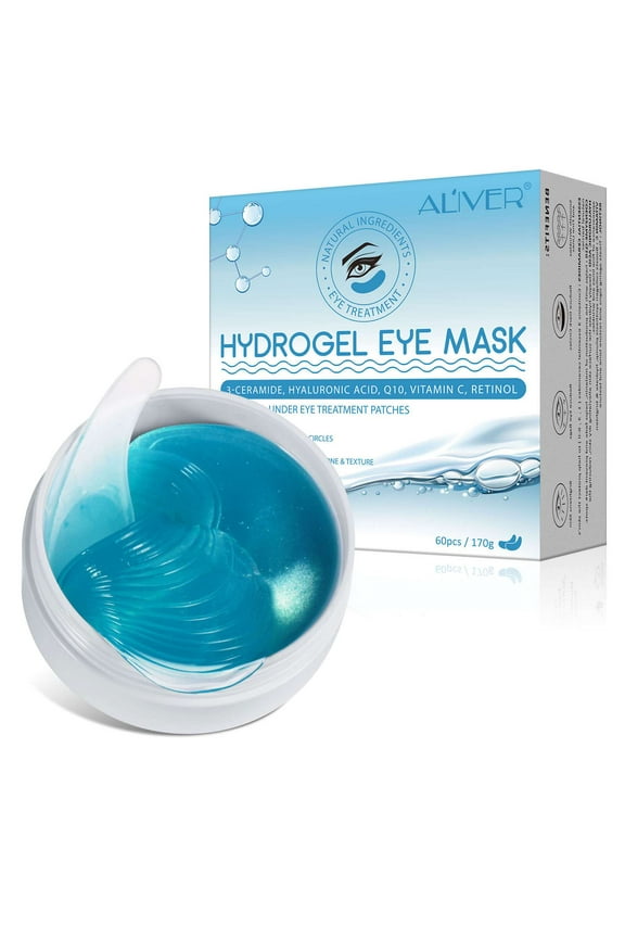 Eye Mask by Aliver 30 Pairs,Under Eye Patches for Dark Circles Reduce Puffy Eyes, Undereye Bags - Christmas Gifts For Women