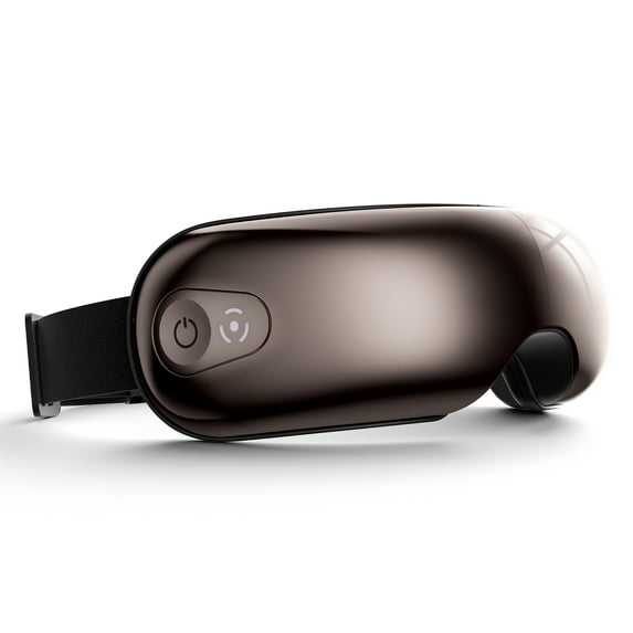 Eye Massager with Heat and Compression for Migraines Dry Eyes Dark Circles, Rechargeable Music Heated Eye Mask Massager Improve Sleeping Great Gifts for Women and Men