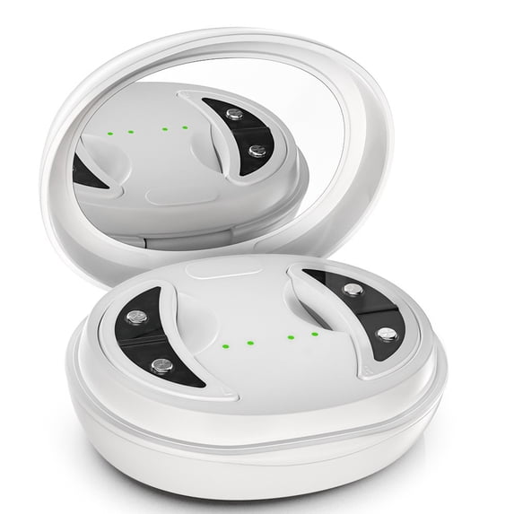 Eye Massager with Red Light & Microcurrent, Electric Device to Relieve Eye Fatigue, Facial Beauty Tool for Relaxation