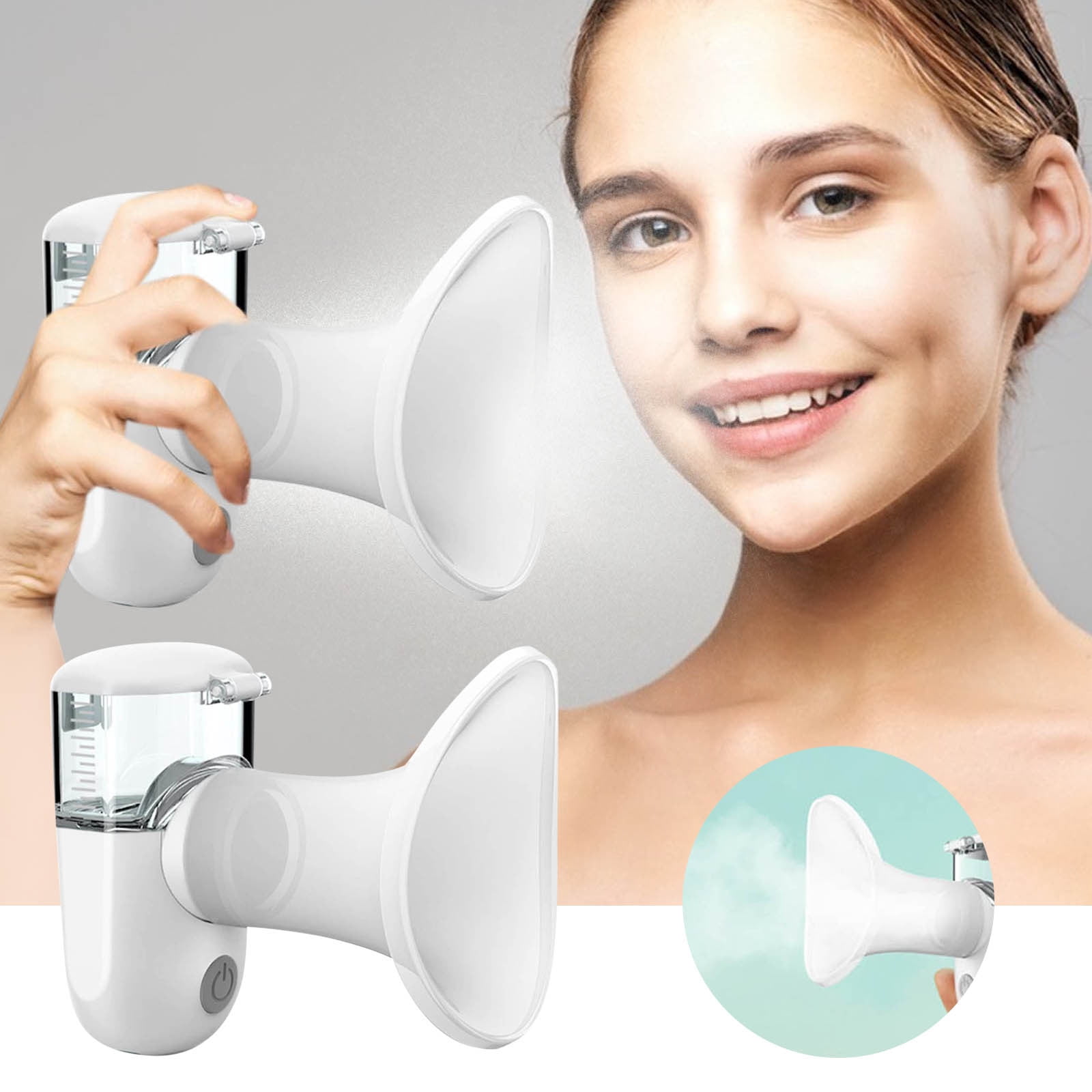 Eye Mist Mini Facial Steamer Humidifier Fine Spray Beauty Instrument ...