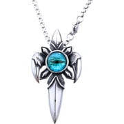 Eye Of Horus Evil Eye Gothic Amulet Necklace,Udjat Eye Talisman Protection Necklace