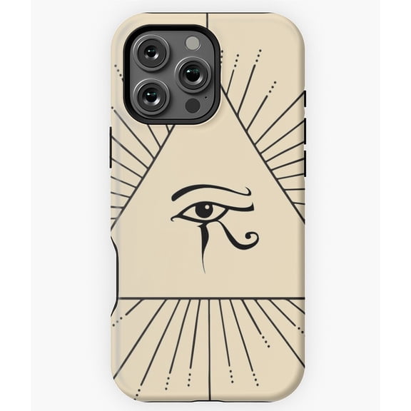 Eye Of Horus Shiny Egyptian Pyramid M4017 Phone Case for iPhone 17 16 15 14 13 12 11 Pro Max