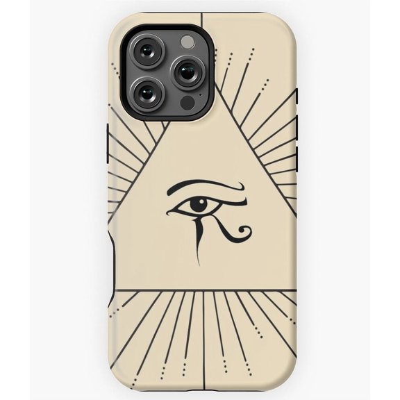 Eye Of Horus Shiny Egyptian Pyramid M4017 Phone Case for iPhone 17 16 15 14 13 12 11 Pro Max