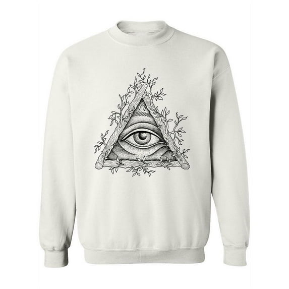 Eye Of Providence Design. Sweatshirt Women -Image by Shutterstock, Female Medium