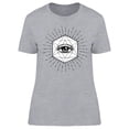 thumbnail image 1 of Eye Of Providence Design T-Shirt Women -Image by Shutterstock, Female Large, 1 of 2