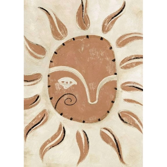 Eye Of The Sun Print Wall Art, Modern Wall Decor For Living Room Bedroom, 8x12 UNFRAMED