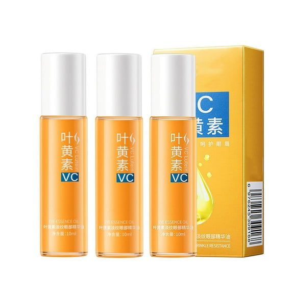 Eye Oil for Brightening Eye Area, Reduces Dark Circles and Firms Skin, Massage Head for Faster Absorption, Daily Hydrating Eye Treatment