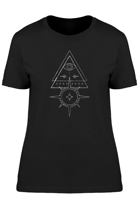 Eye Over The Sun Graphic Tee Women's - Women T-Shirt, 2XL