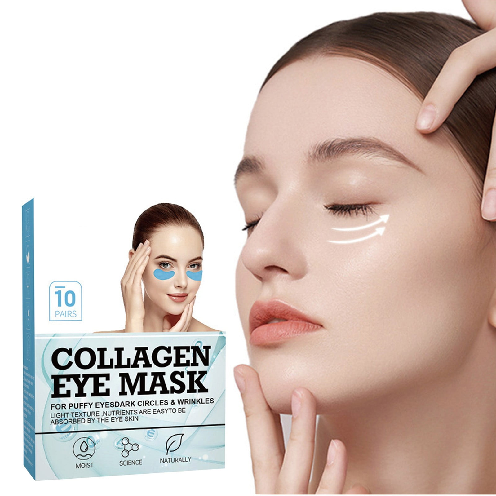 Eye Patch Eye Moisturizing And Hydrating Dark Circles Under Eyes Tape Warm Compresses for Eyes