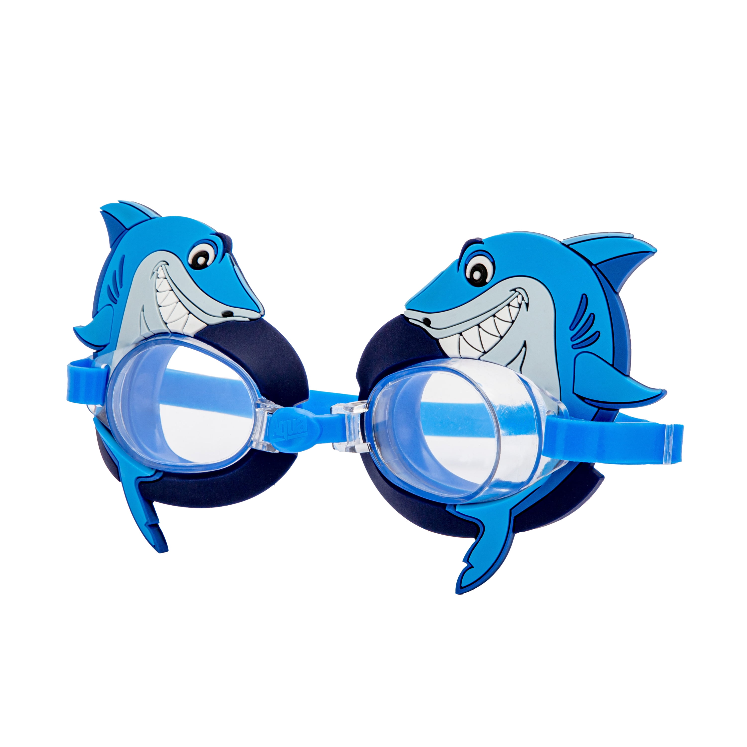 Eye Pop Swim Goggle for Children 6 Years and Up, Blue Shark, Unisex