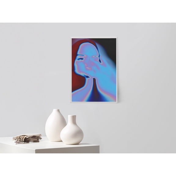 Eye Poster: Retro 70s Gradient Print, Poster Only