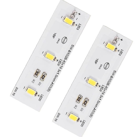 Eye Protective Energy Saving Freezer LED Light Bar Set for SW BX02B Household Refrigeration Unit Efficient Lighting 2pcs