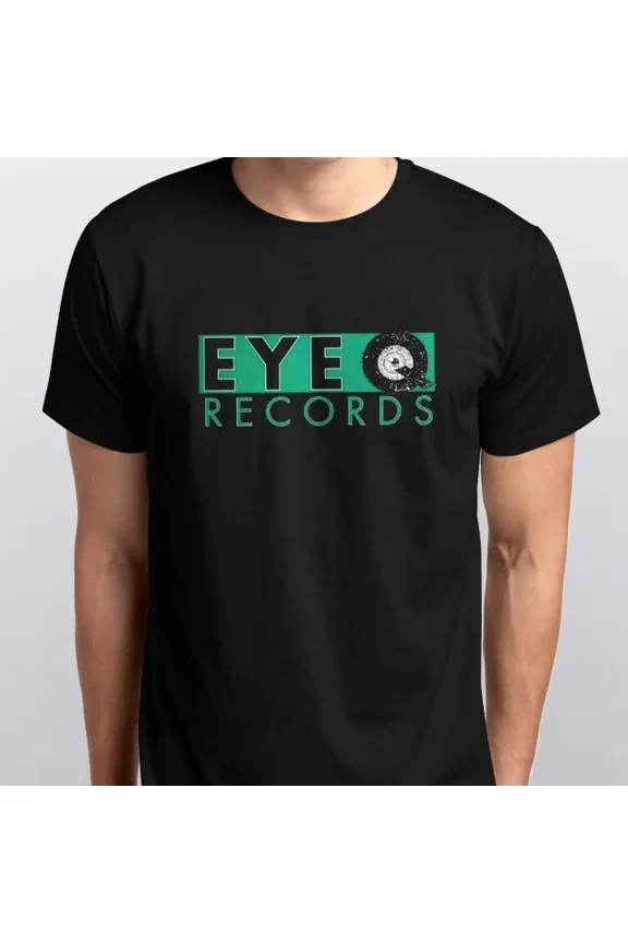 Eye Q Records Label T Shirt Breakbeat German Techno Rave Drum n Bass All Sizes