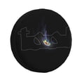 thumbnail image 1 of Eye Rock Tool Spare Tire Cover Waterproof Dust-Proof Universal Wheel Tire Cover Protector Accessories 14" 15" 16" 17", 1 of 7