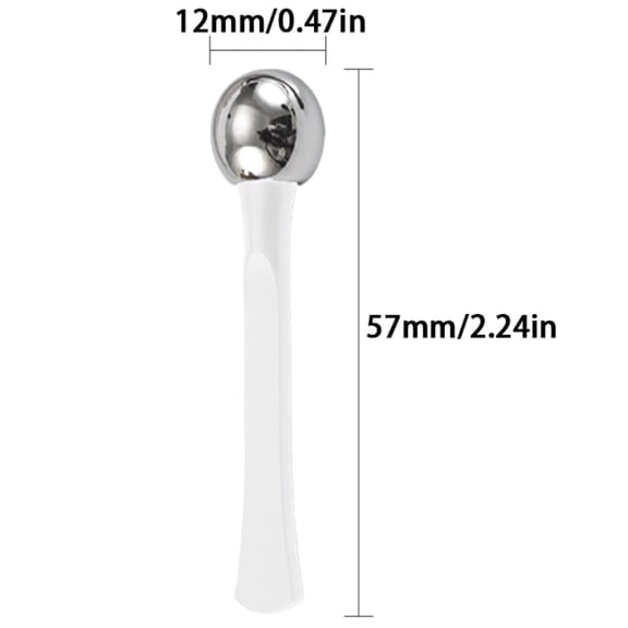 Eye Roller Massage Stick Eye Cream Applicator Cosmetic Spatula Anti Wrinkle Facial Spoon Gold Alloy Face Thin Skin Care Tool