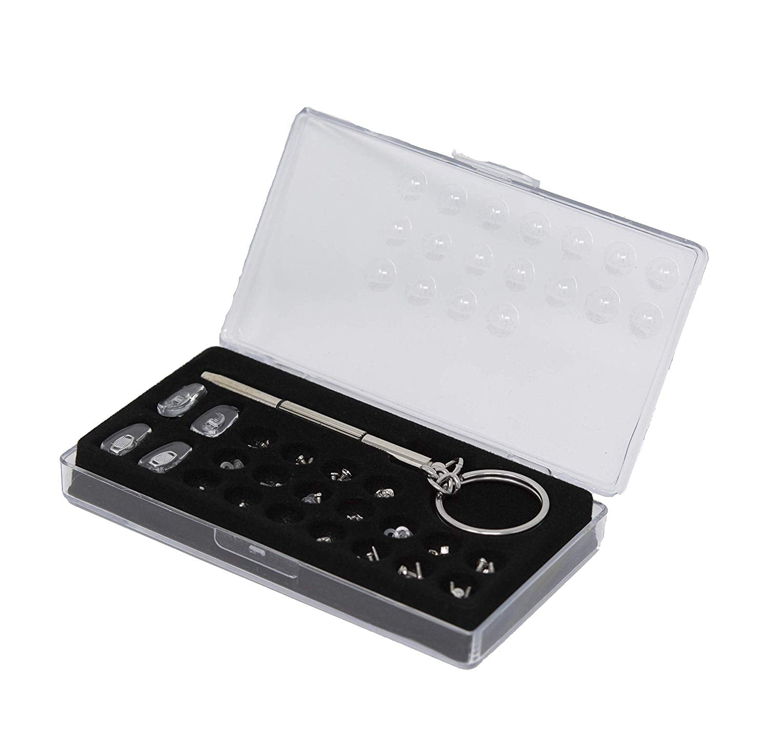 Eye See Premium 42pc Glasses & Sunglasses Repair Kit w/ 5-in-1