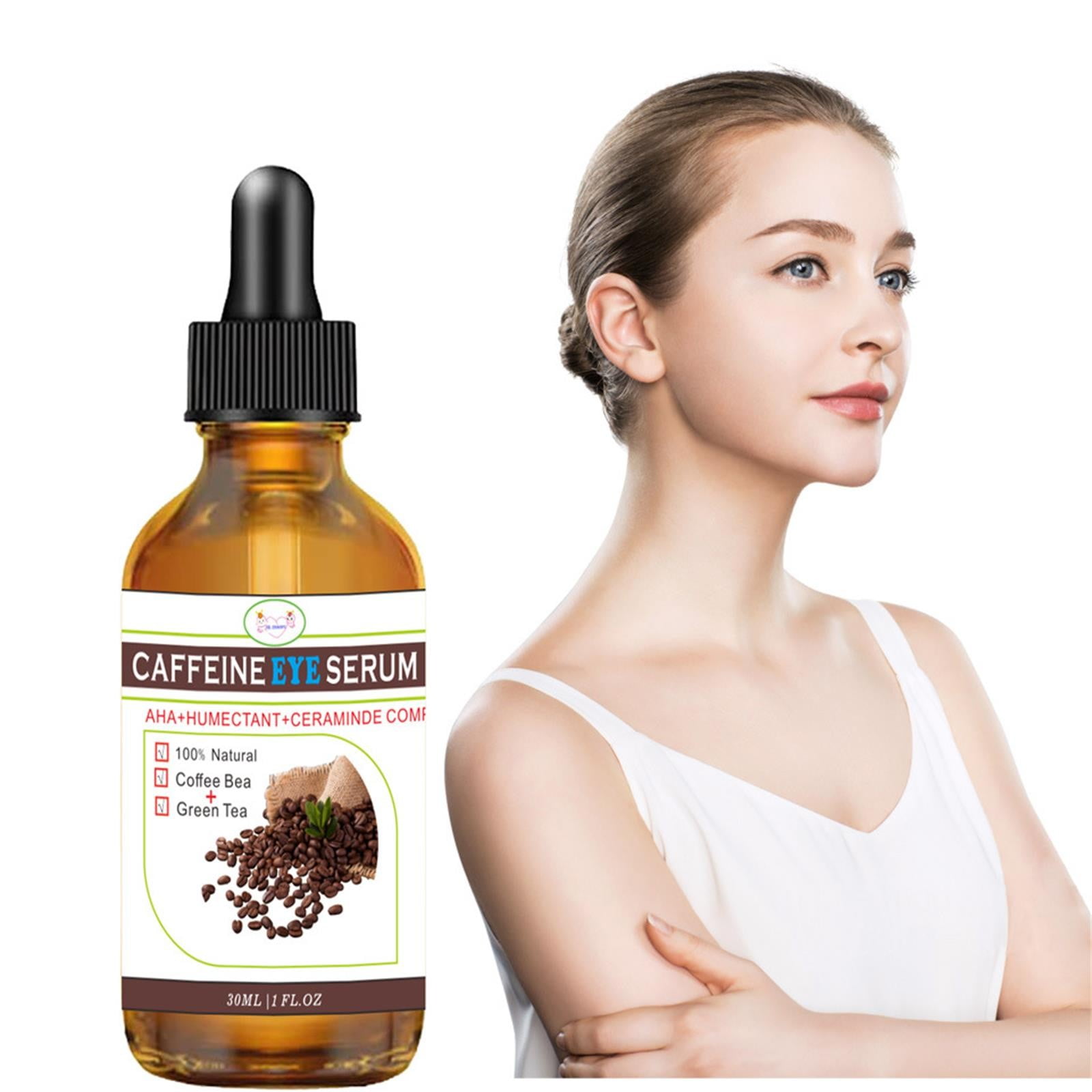 Eye Serum With Vitamin C Hyaluronic Collagen Eye Lift Serum Reduces