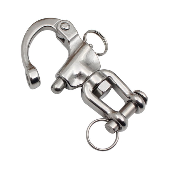316 Stainless Steel Shackle Quick Release Boat Chain Eye Shackle Hook for Marine