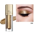 thumbnail image 1 of Eye Shadow 18 Colors Sparkling Liquid Eyeshadows Diamond Pearlescent Eyeshadows 5ml,Gold-C, 1 of 3