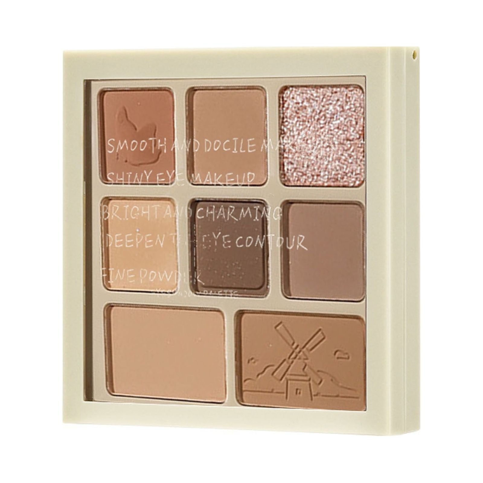 Eye Shadow Highlighter To Create And Brighten A Combination Of Multiple