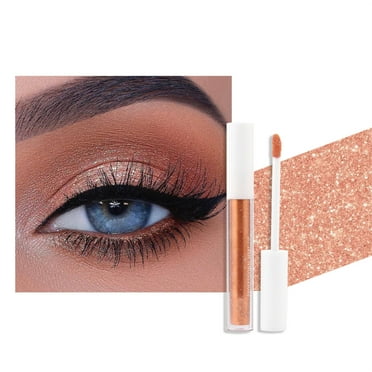 Eye Shadow Liquid Glitter 10 Colors Liquid Glitter Eyeshadow Metallic Glitter Eye Looks Waterproof Long Lasting Quick Drying Sparkling Eye Shadow Makeup Kits 2.5ml I